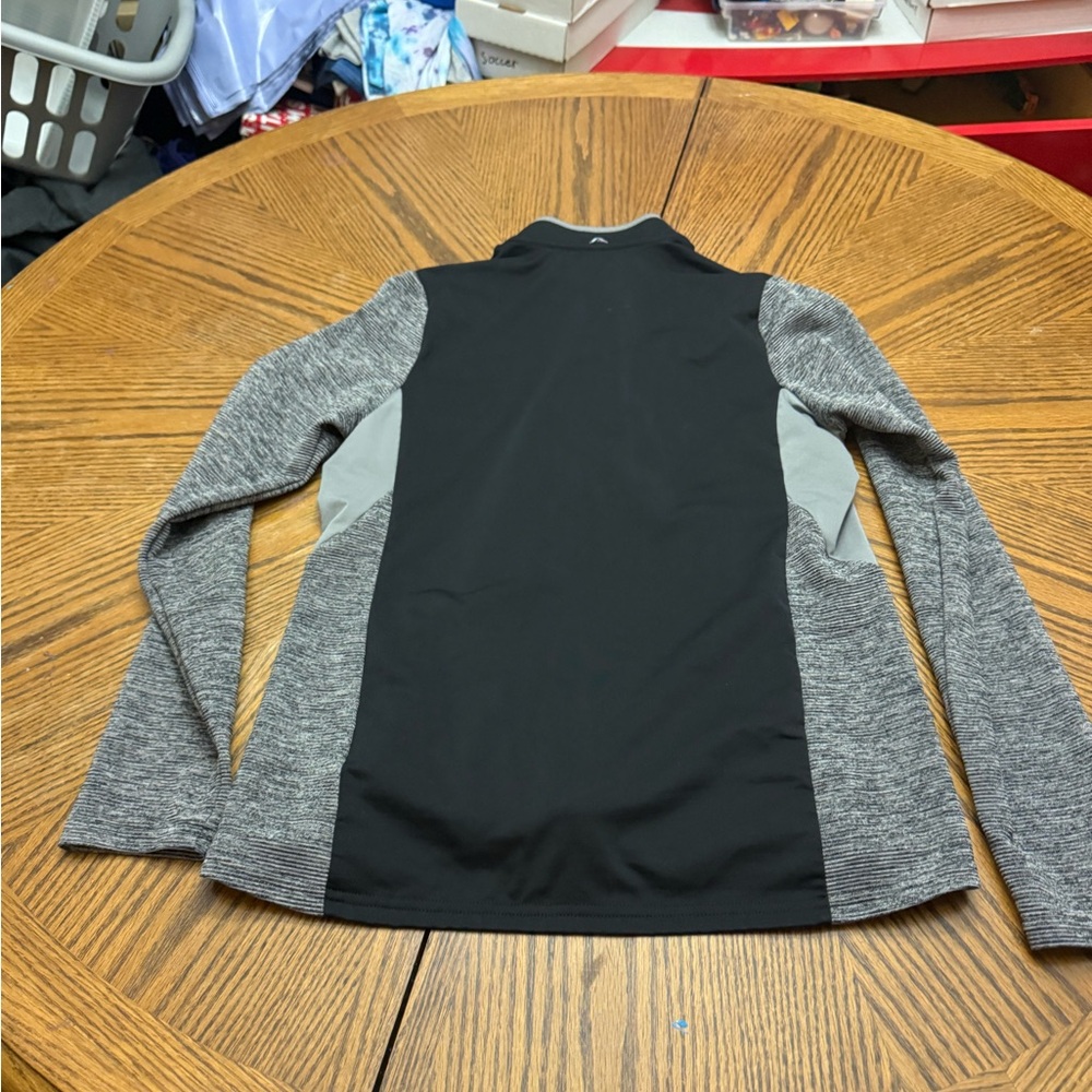 Antigua Kansas City Chiefs Black and Gray Women's Pullover - Picture 4 of 7